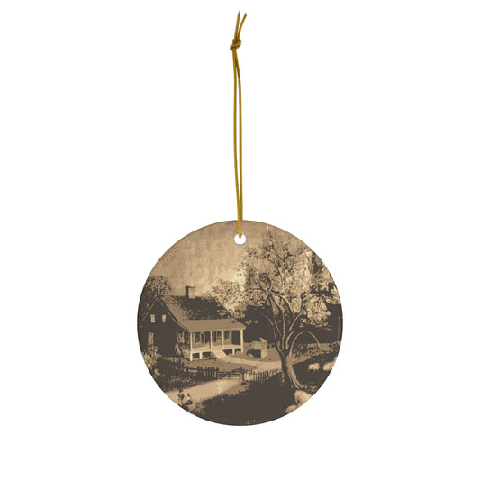 Going Home Ceramic Ornament (1)