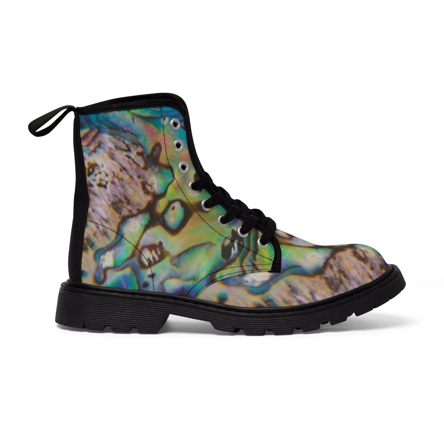 Paua Delight Women's Canvas Boots