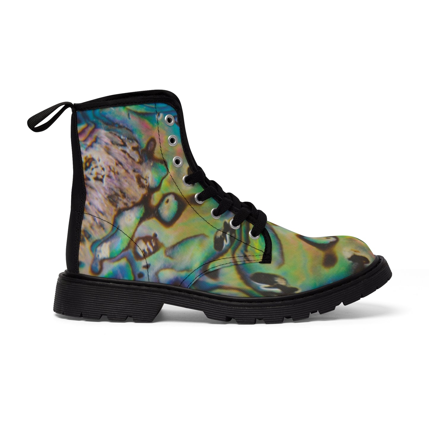 Paua Delight Women's Canvas Boots