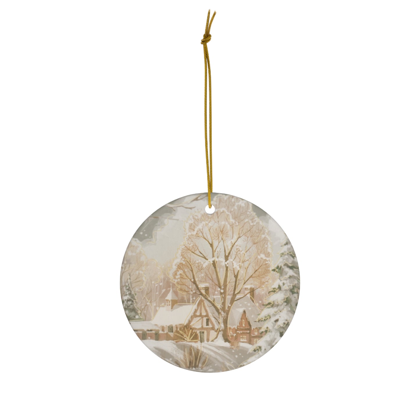 Going Home Ceramic Ornament (7)