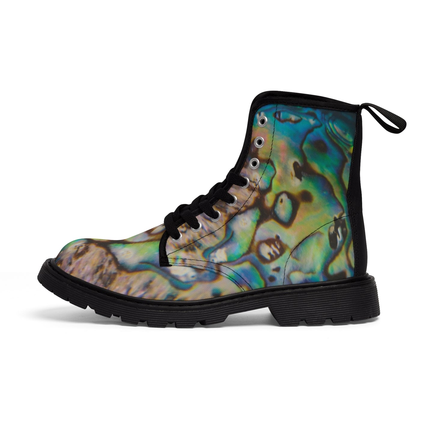 Paua Delight Women's Canvas Boots