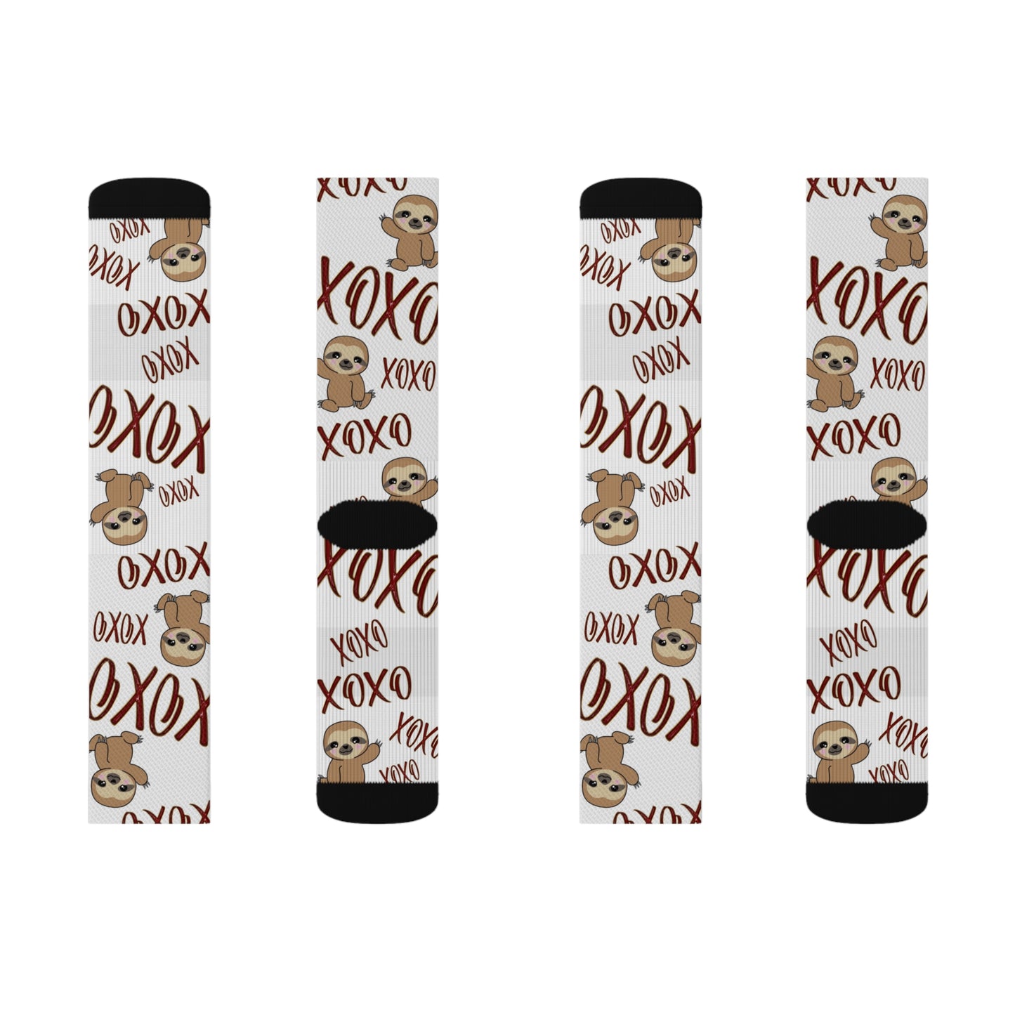 Slow Hugs & Kisses Day Socks