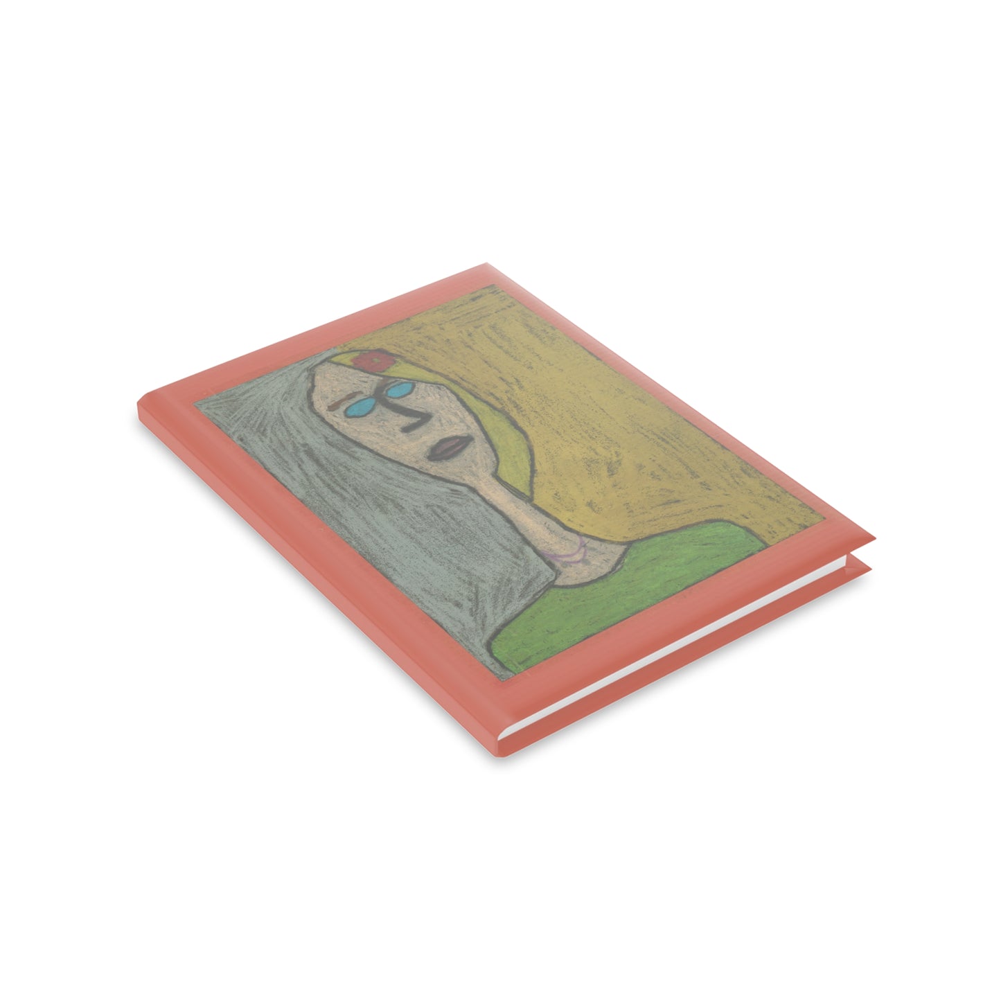 Through Her Eyes Hardcover Notebook with Puffy Cover