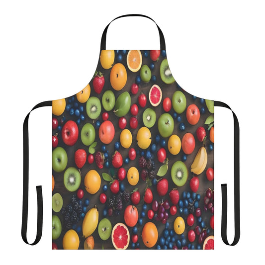 Fresh Vibrant Fruit Chef's Apron