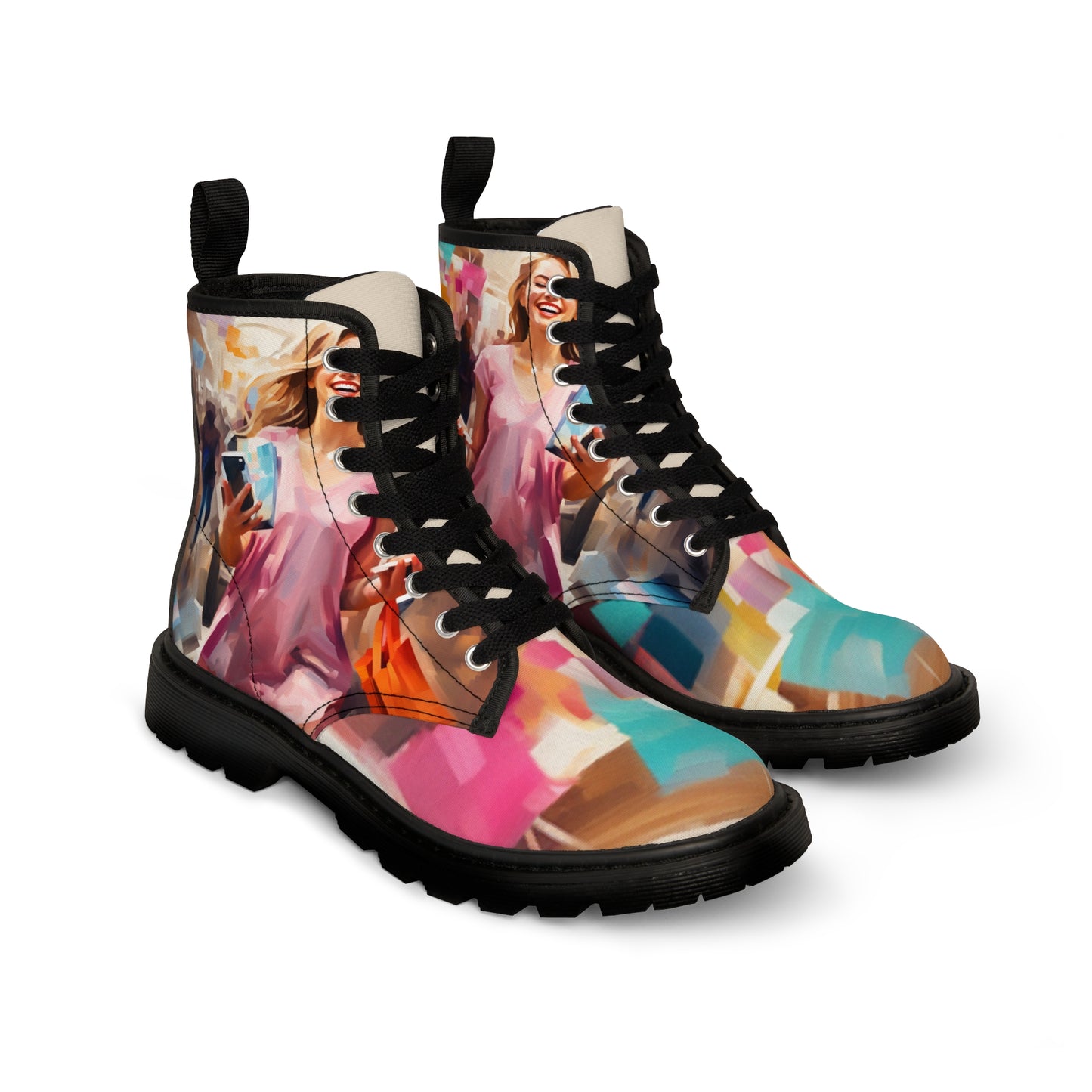 Made For Shopping Women's Canvas Boots