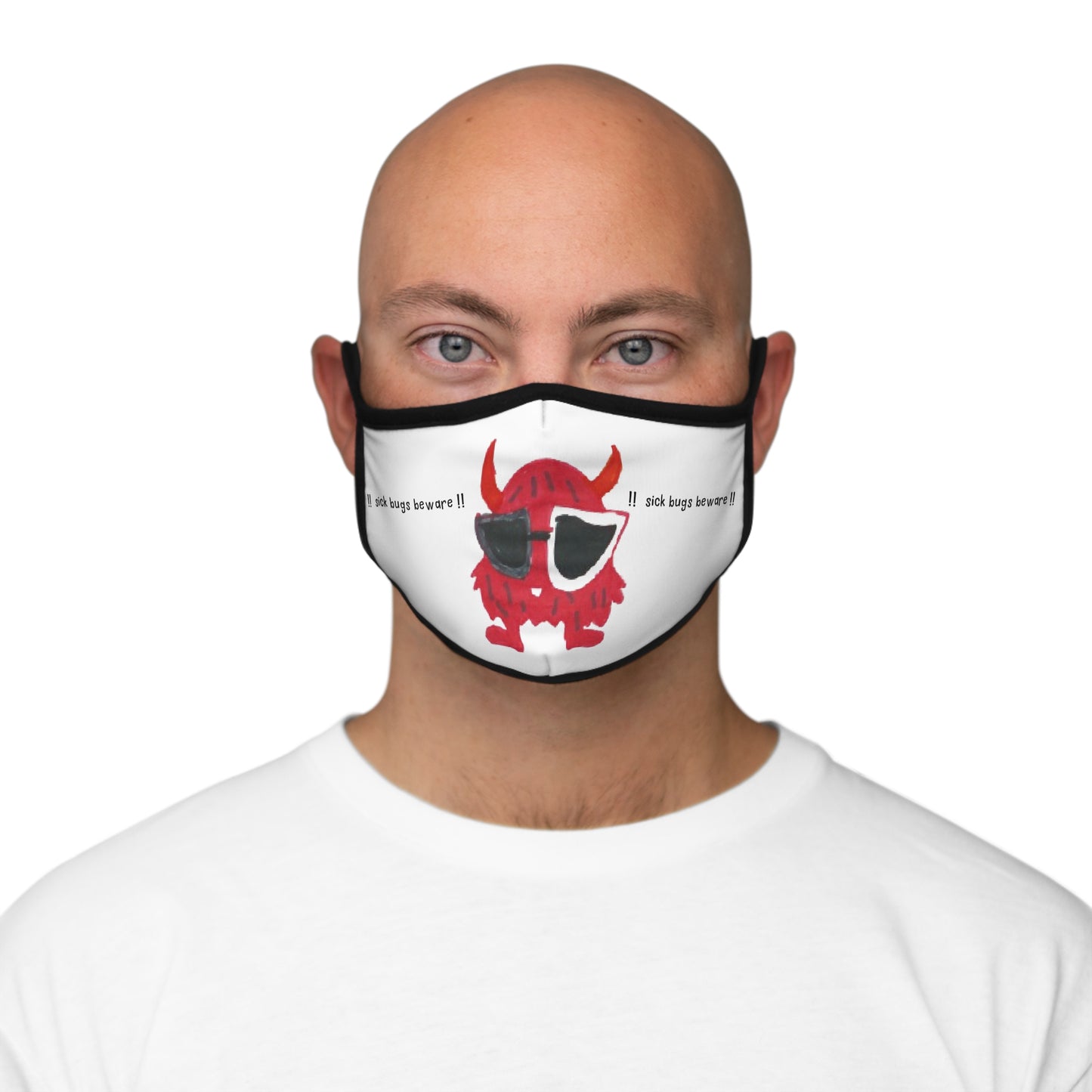 Sick Bugs Beware Face Mask (1)