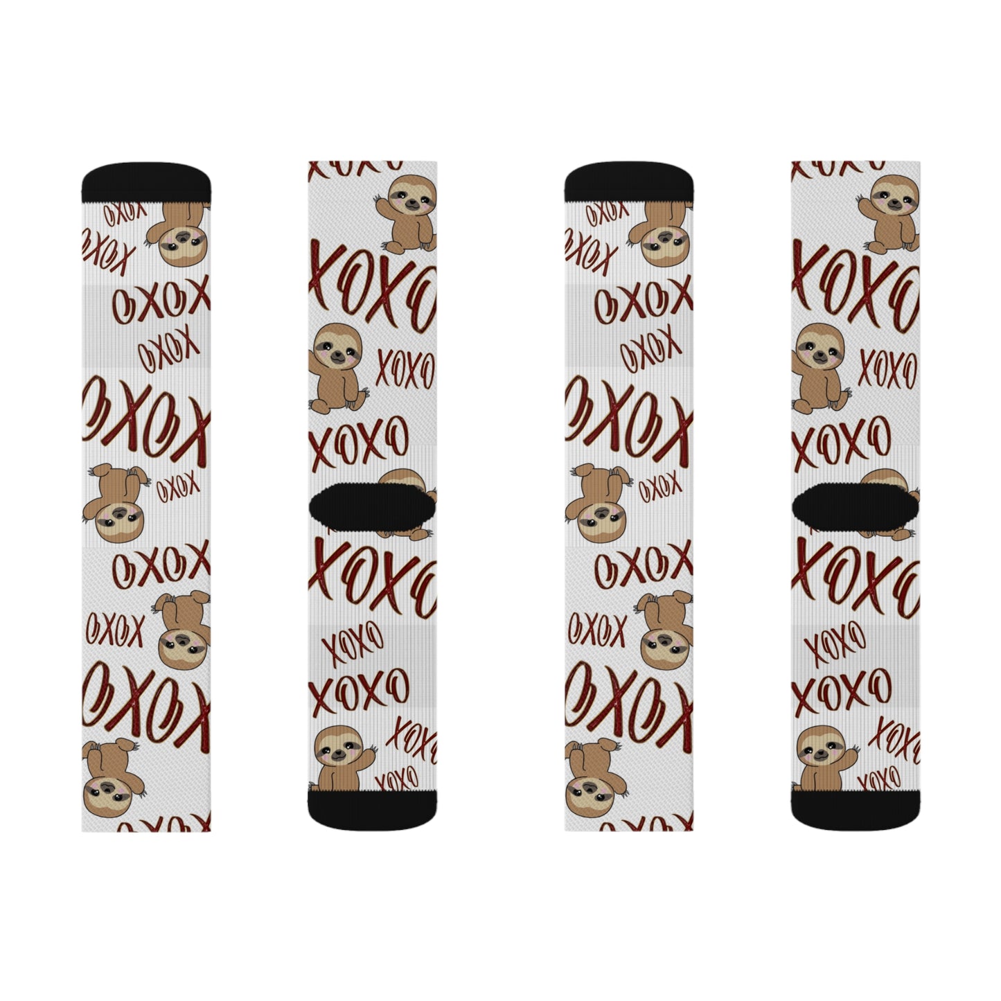Slow Hugs & Kisses Day Socks
