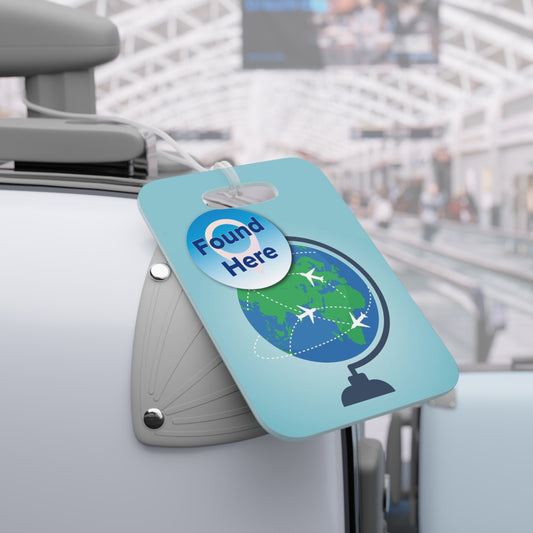 Found Here Luggage Tag