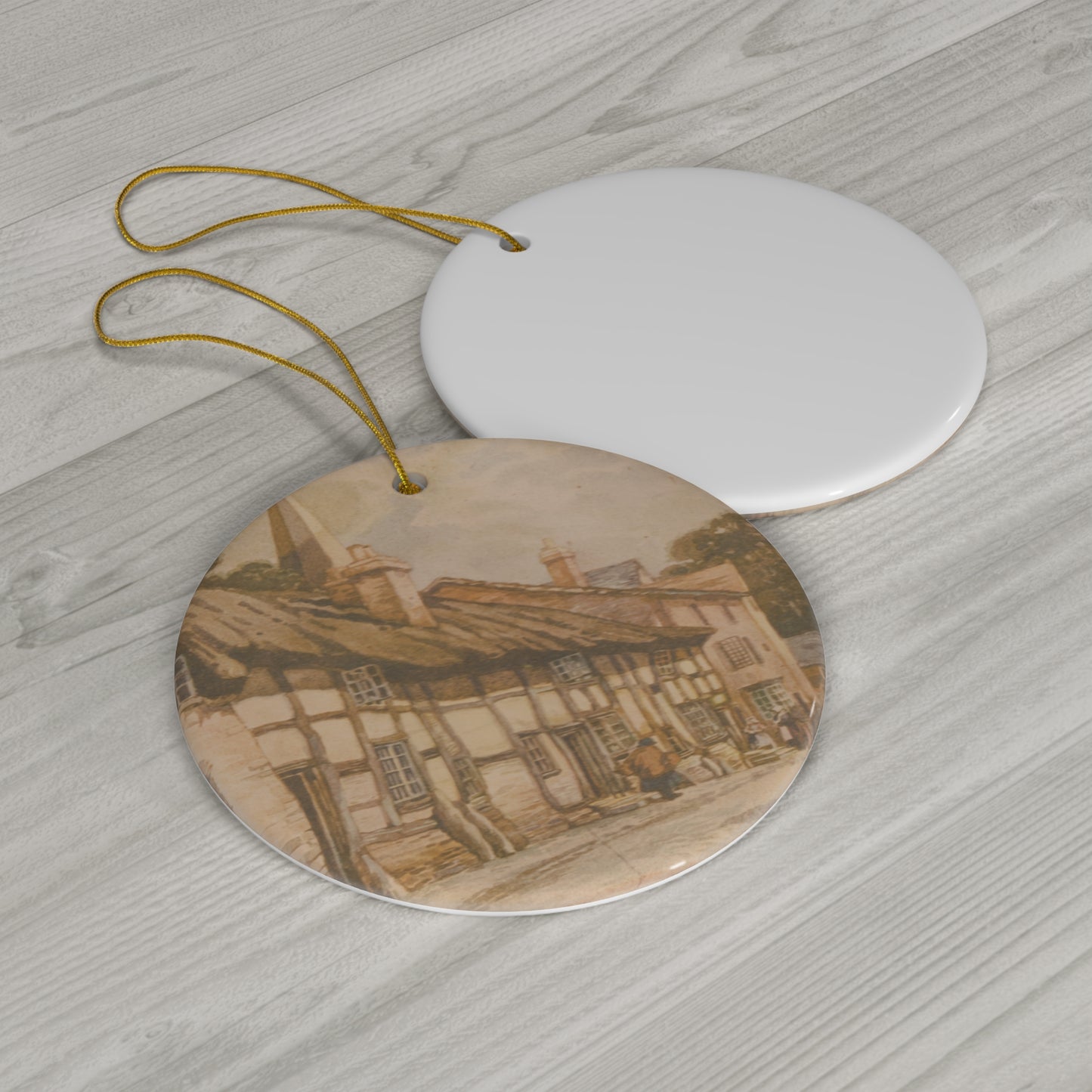 Going Home Ceramic Ornament (3)