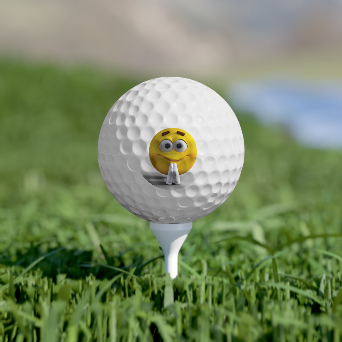Emoticon Golf Balls (2), 6pcs