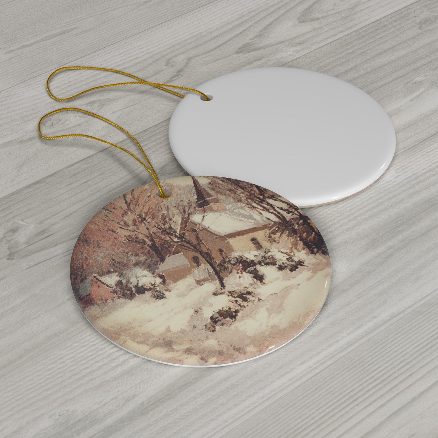 Going Home Ceramic Ornament (4)