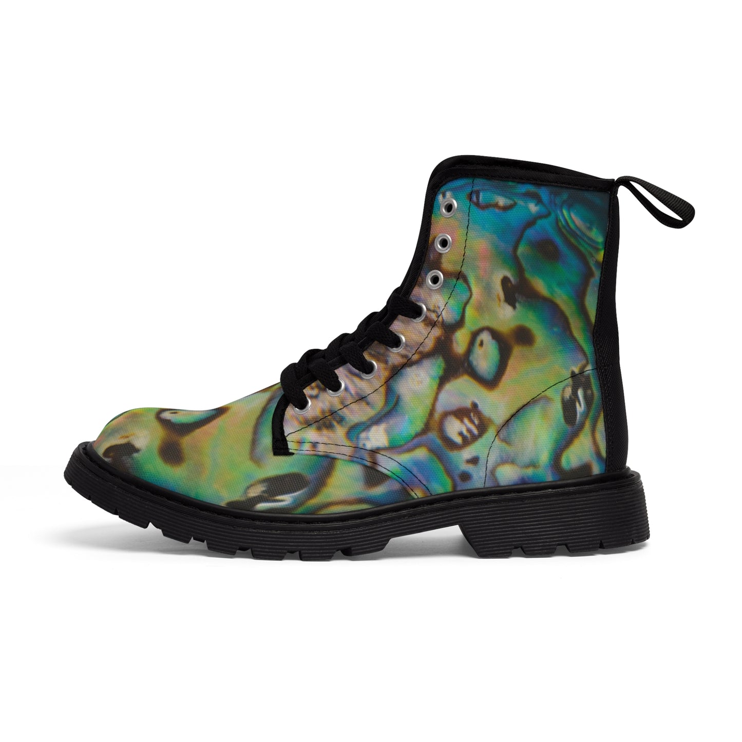 Paua Delight Women's Canvas Boots