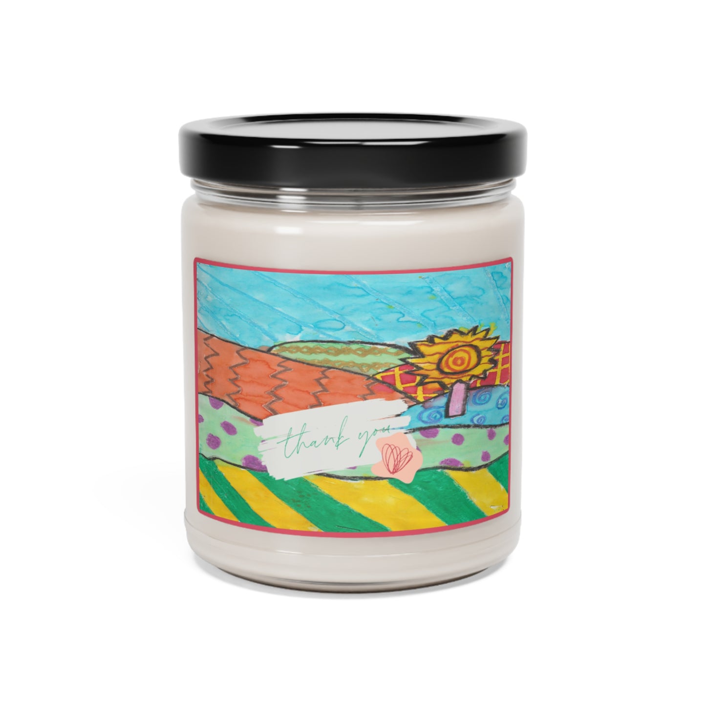 With Thanks Scented Soy Candle, 9oz