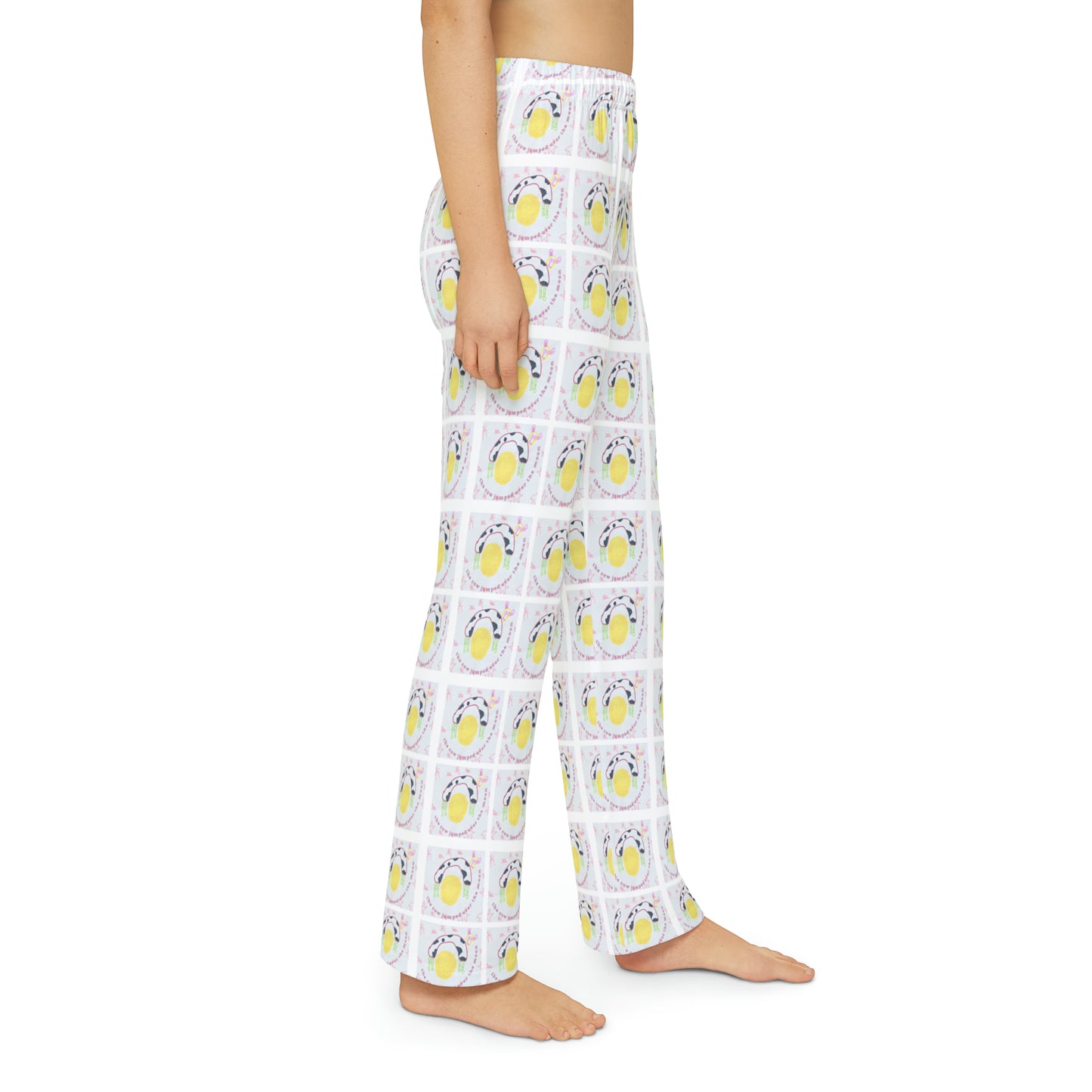 The Cow Jumped Over The Moon Kids Pajama Pants