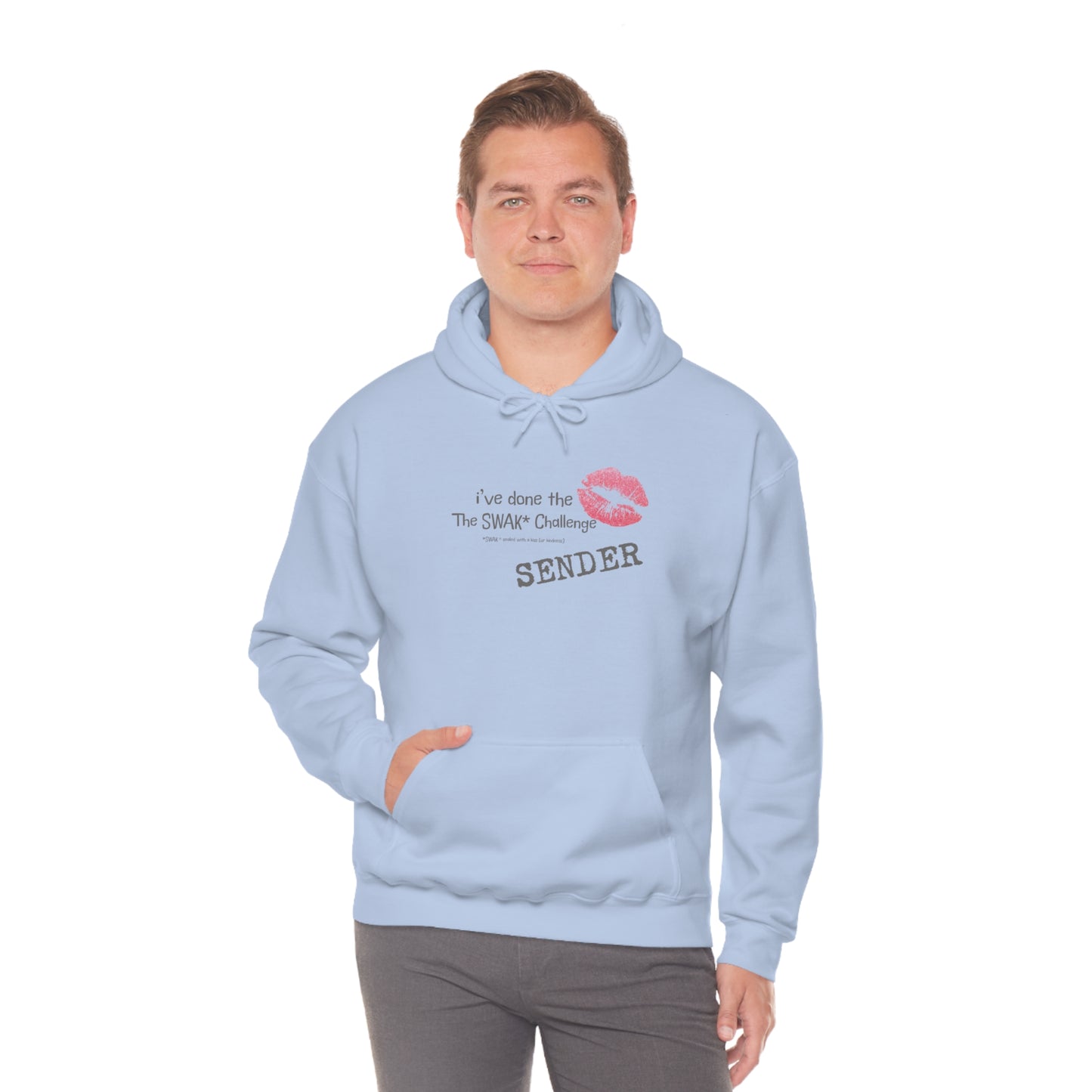 SWAK Challenge Unisex Heavy Blend™ Hooded Sweatshirt (Sender)