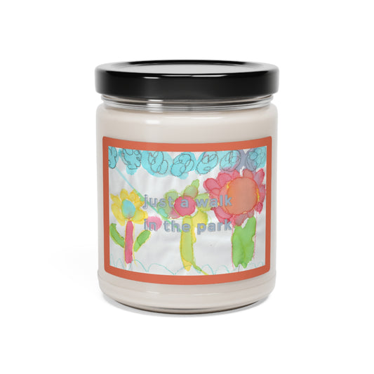A Walk In The Park Scented Soy Candle, 9oz