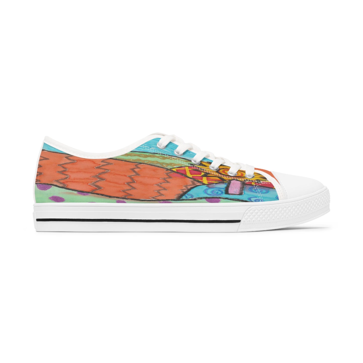 Sunflower Fields Women's Low Top Sneakers