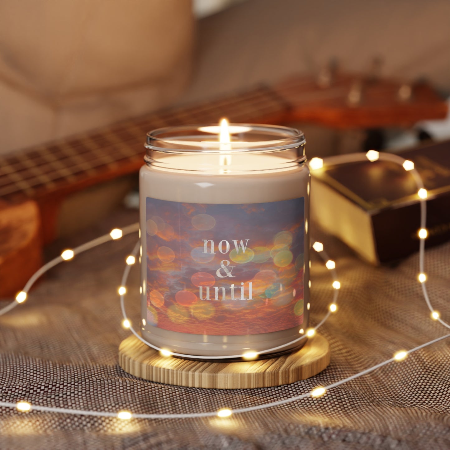 Now & Until Scented Soy Candle, 9oz