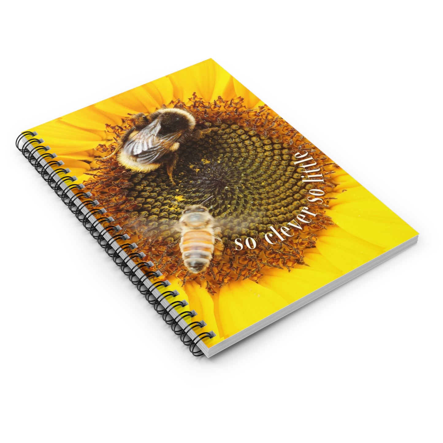 Clever Little Bees Spiral Notebook