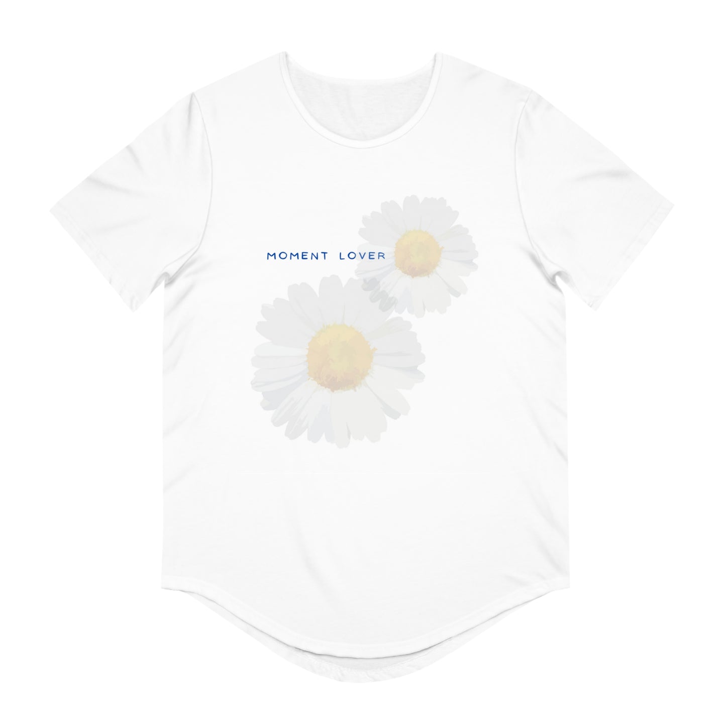 Moment Lover (1) Curved Hem Tee