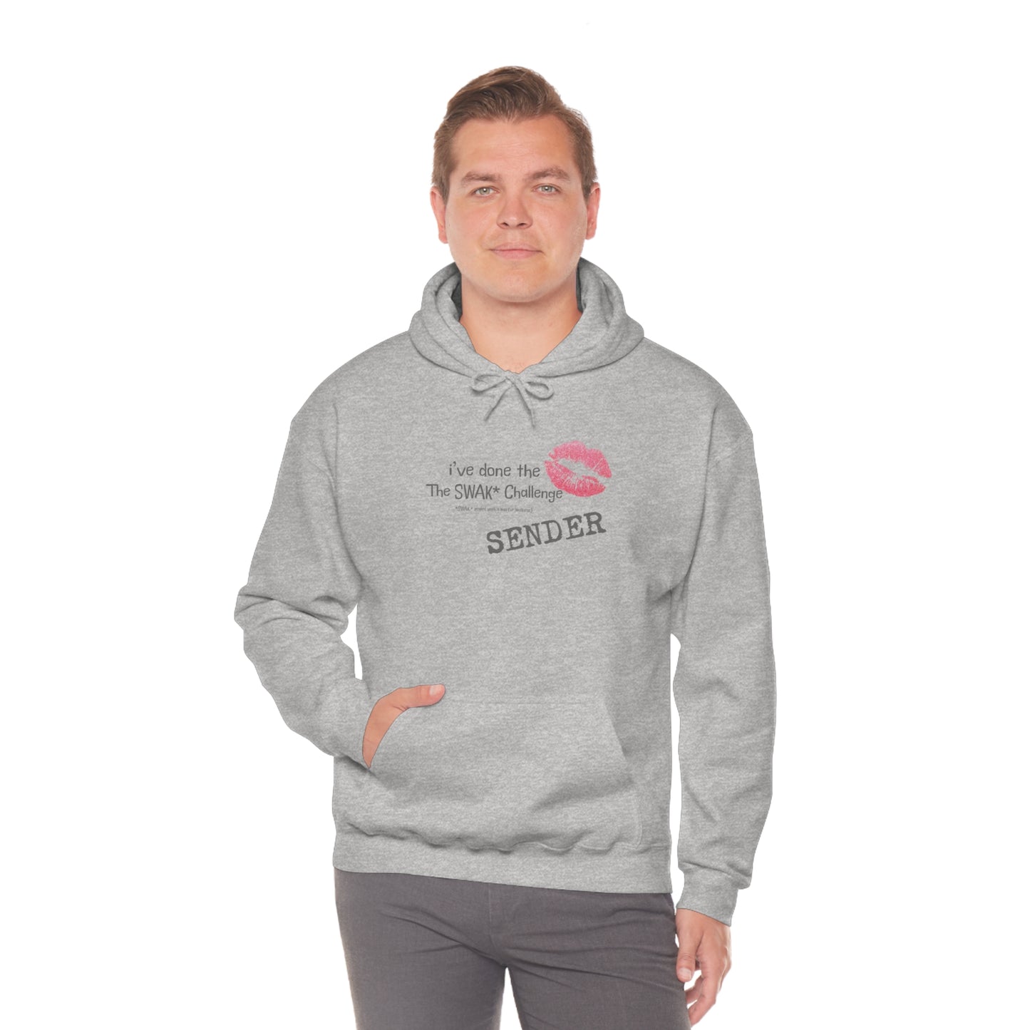 SWAK Challenge Unisex Heavy Blend™ Hooded Sweatshirt (Sender)