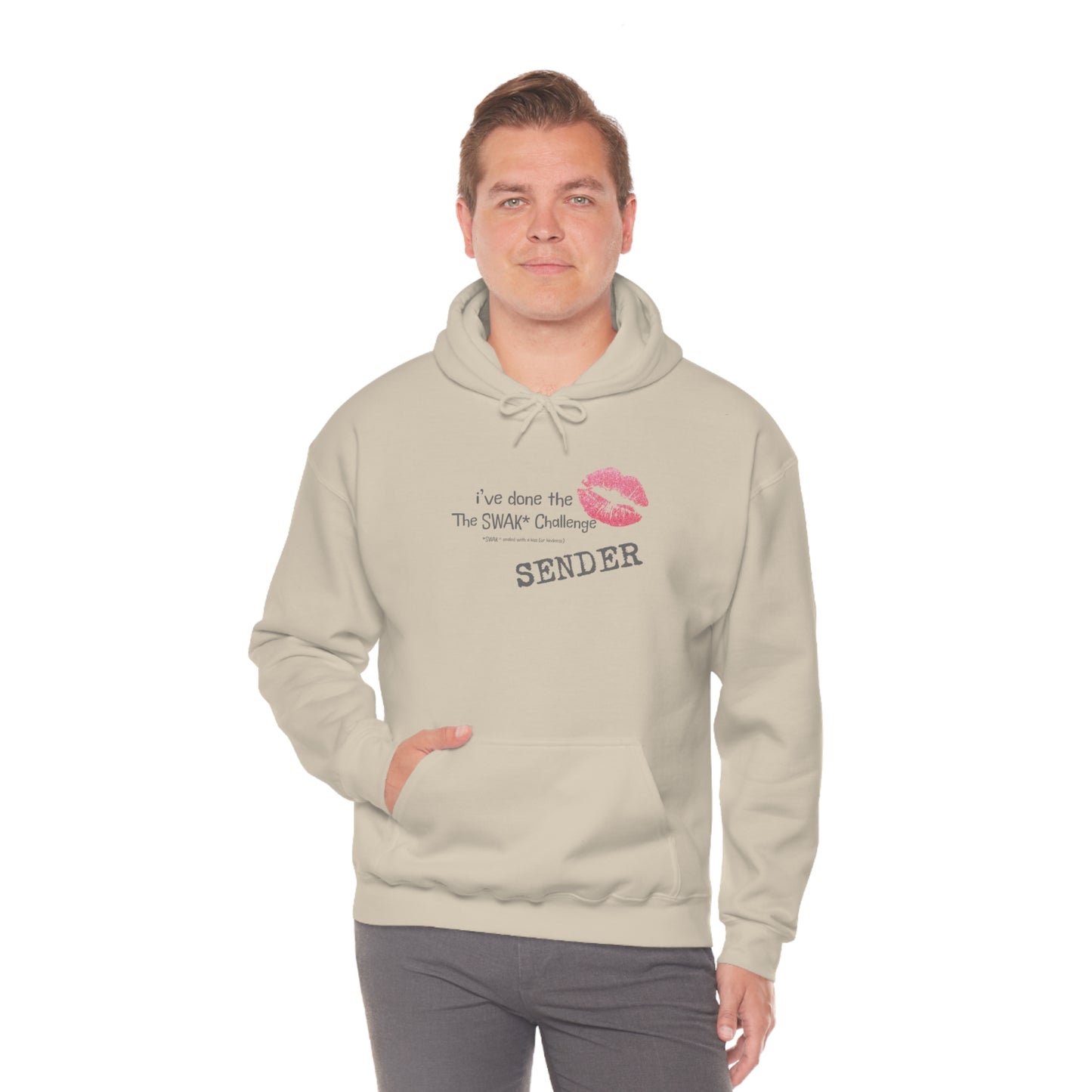 SWAK Challenge Unisex Heavy Blend™ Hooded Sweatshirt (Sender)