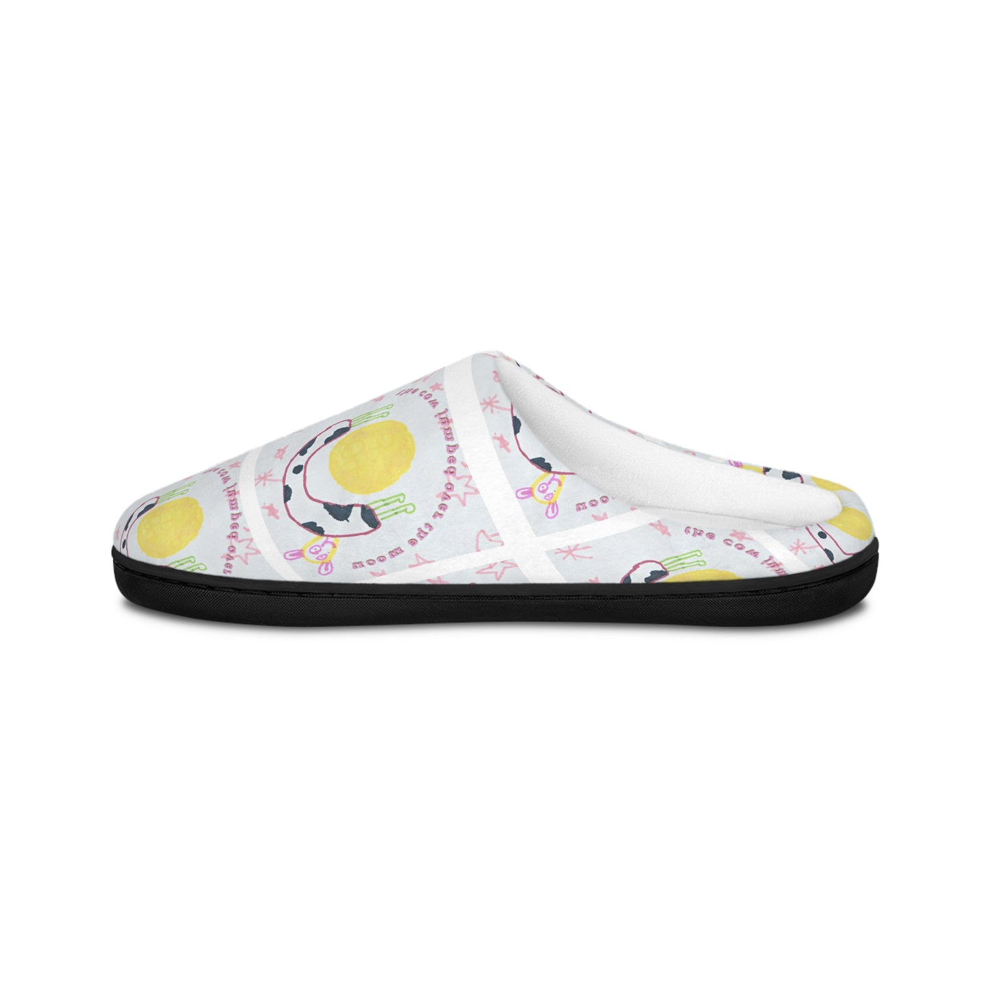 The Cow Jumped Over The Moon Women's Indoor Slippers