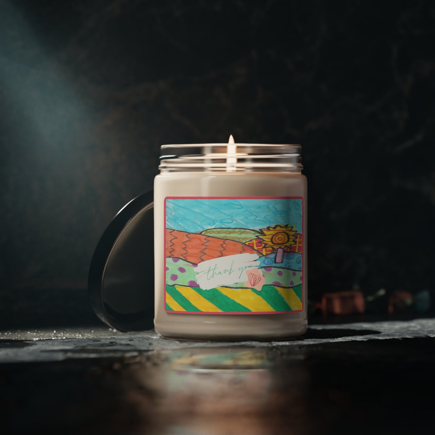 With Thanks Scented Soy Candle, 9oz