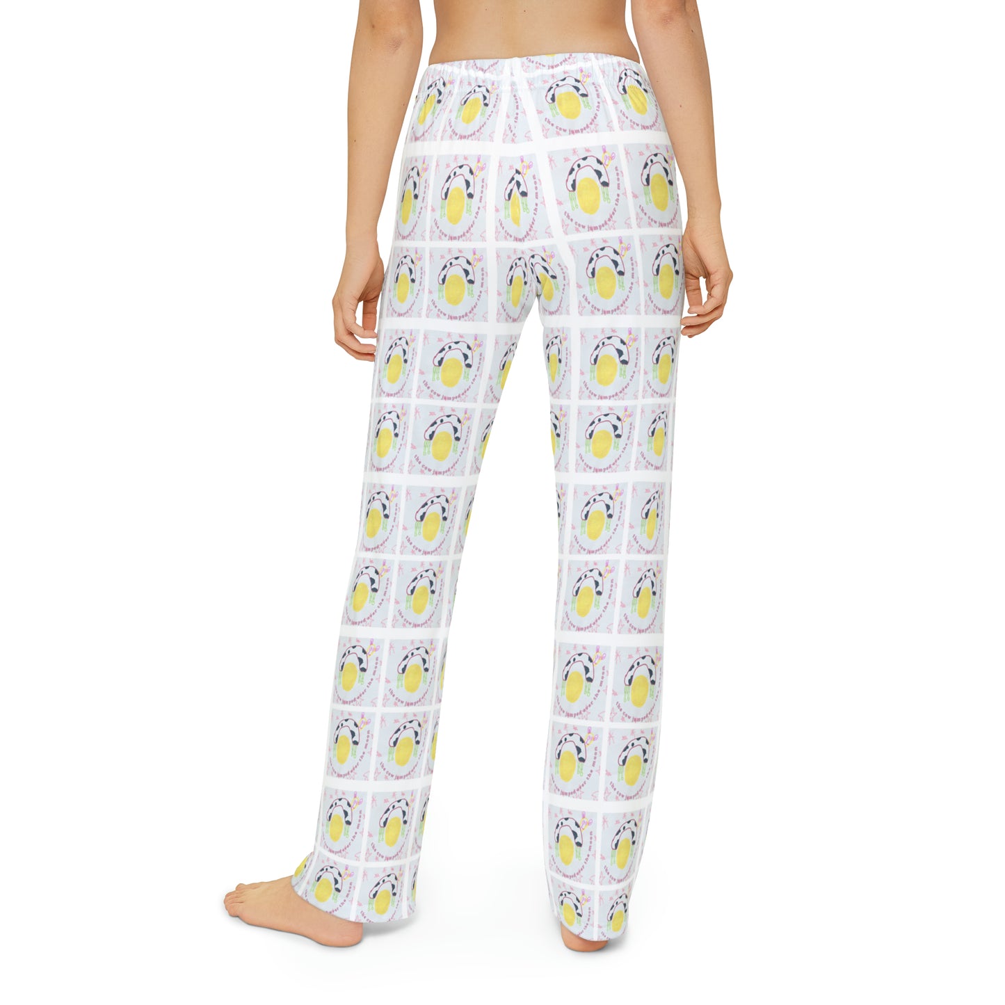The Cow Jumped Over The Moon Kids Pajama Pants