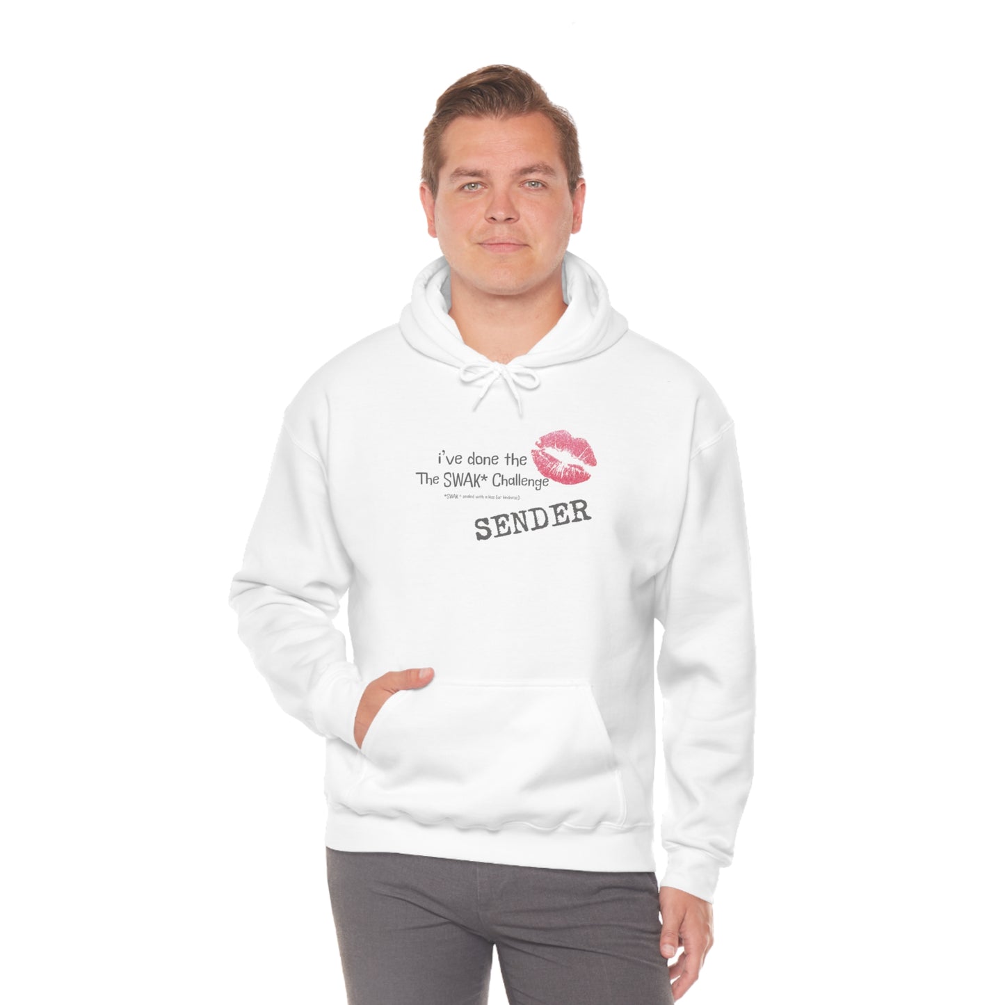 SWAK Challenge Unisex Heavy Blend™ Hooded Sweatshirt (Sender)