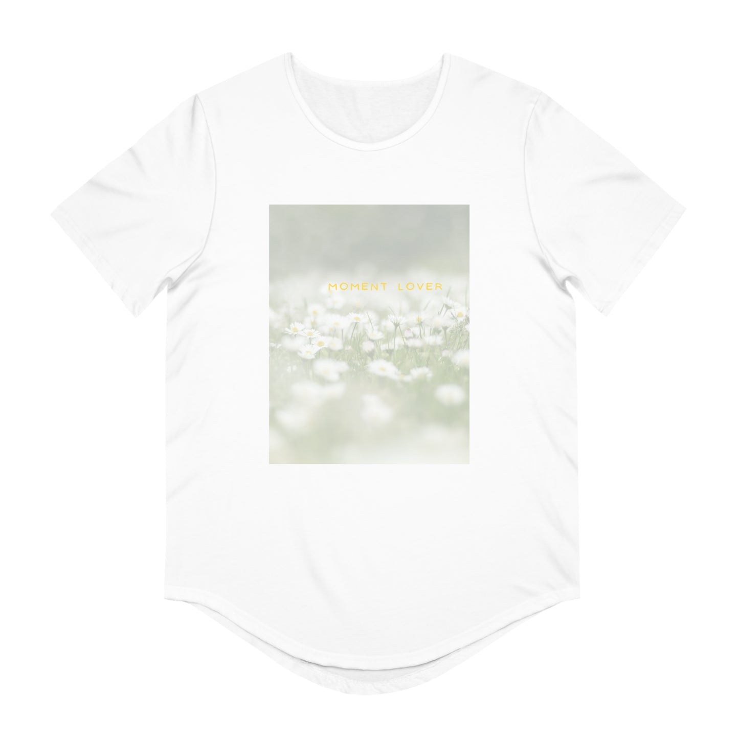 Moment Lover (3) Curved Hem Tee