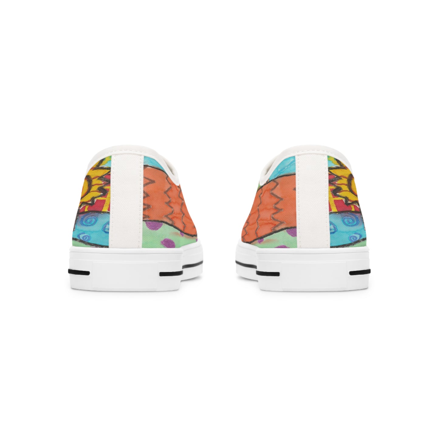 Sunflower Fields Women's Low Top Sneakers