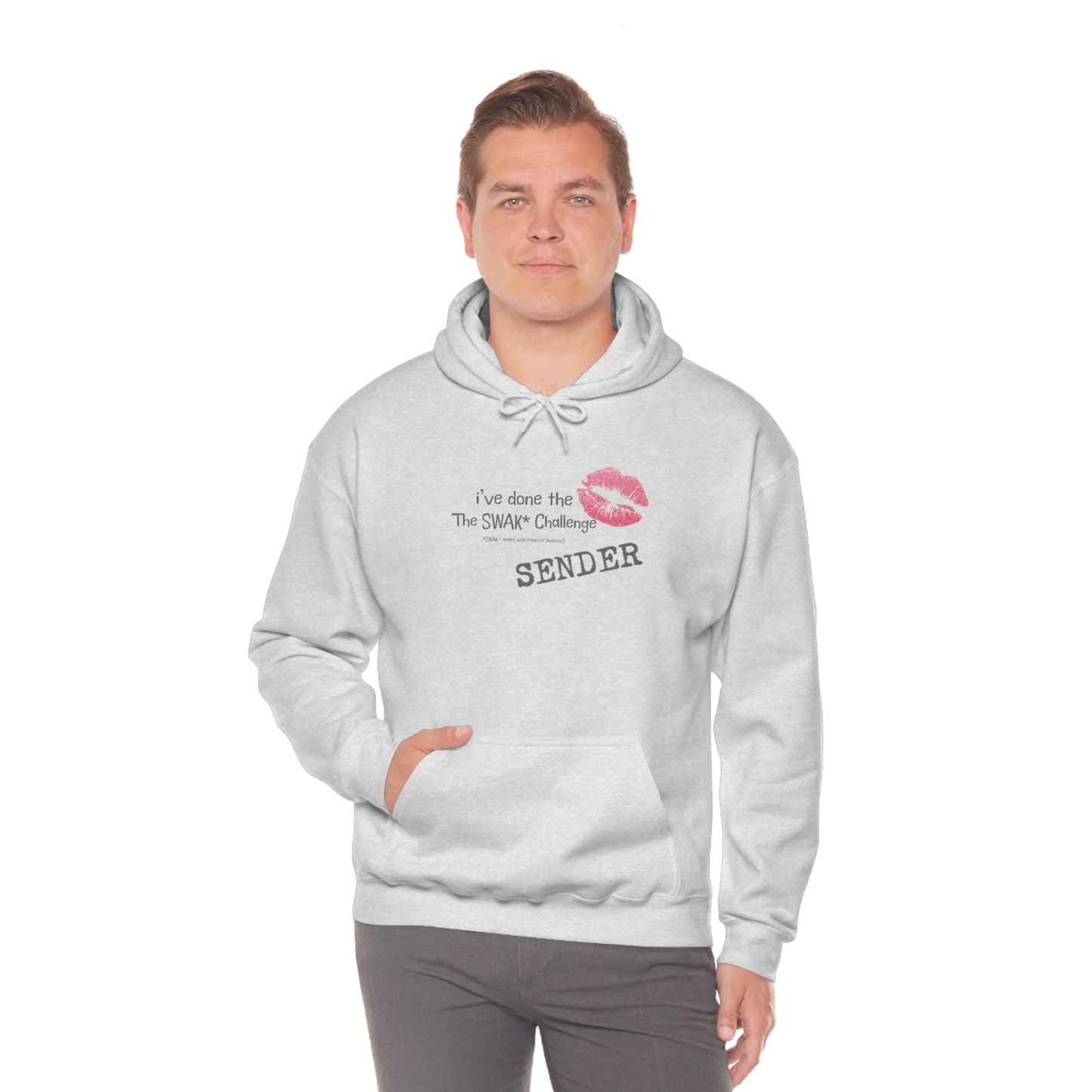 SWAK Challenge Unisex Heavy Blend™ Hooded Sweatshirt (Sender)