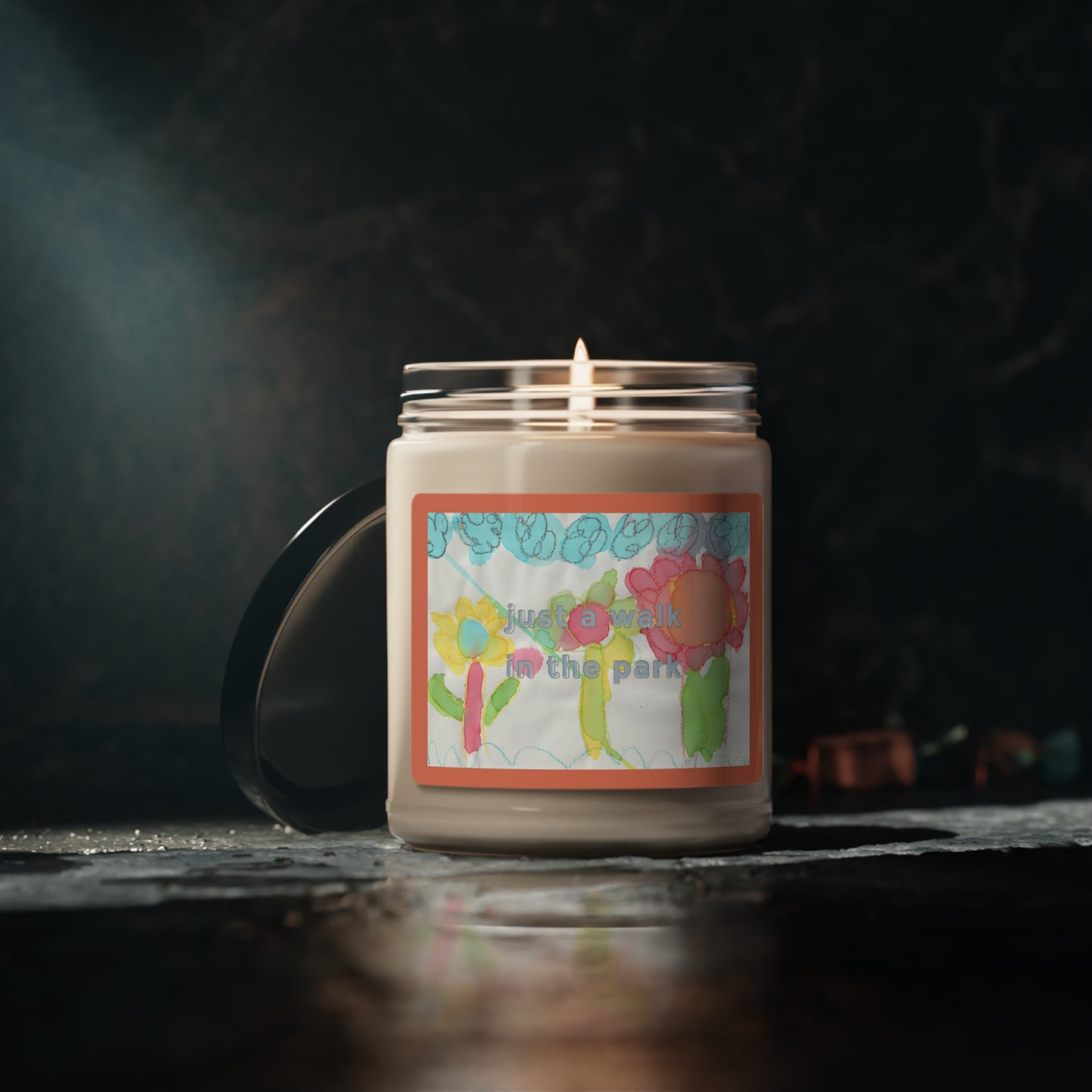 A Walk In The Park Scented Soy Candle, 9oz