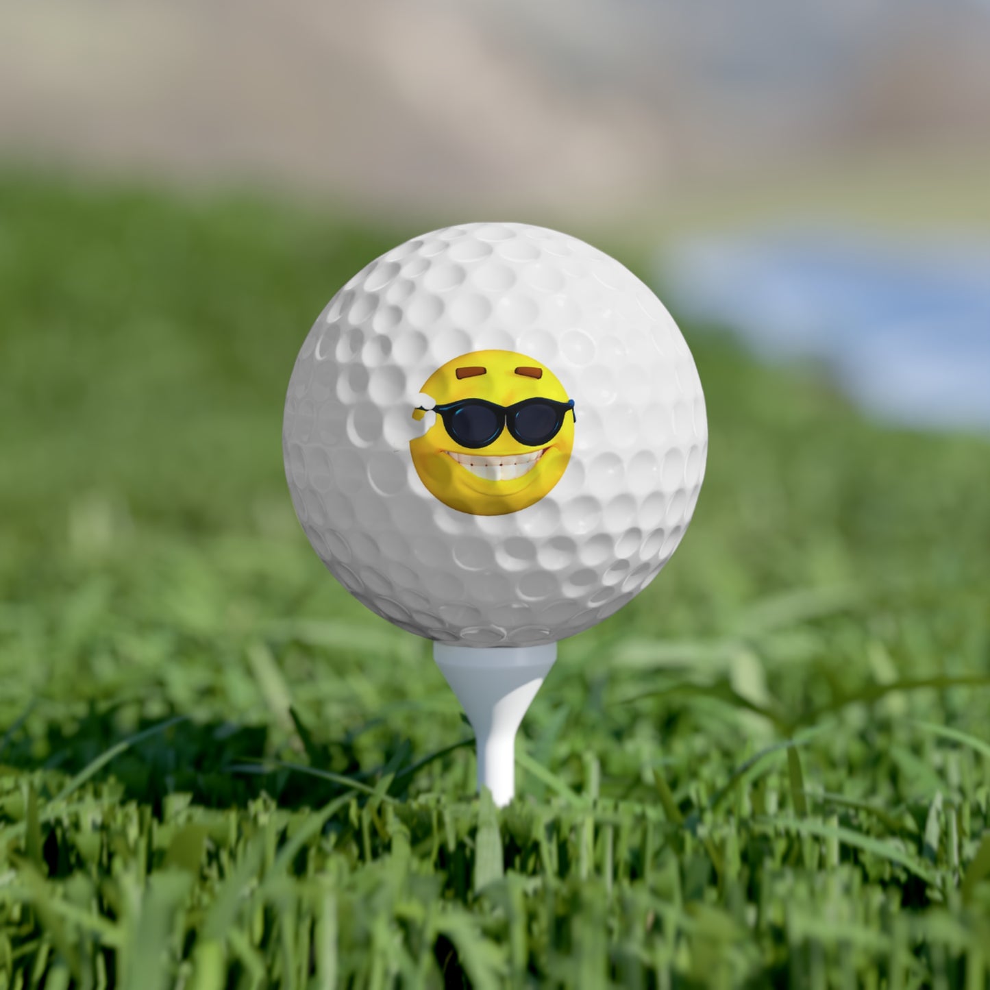 Emoticon Golf Balls (8), 6pcs