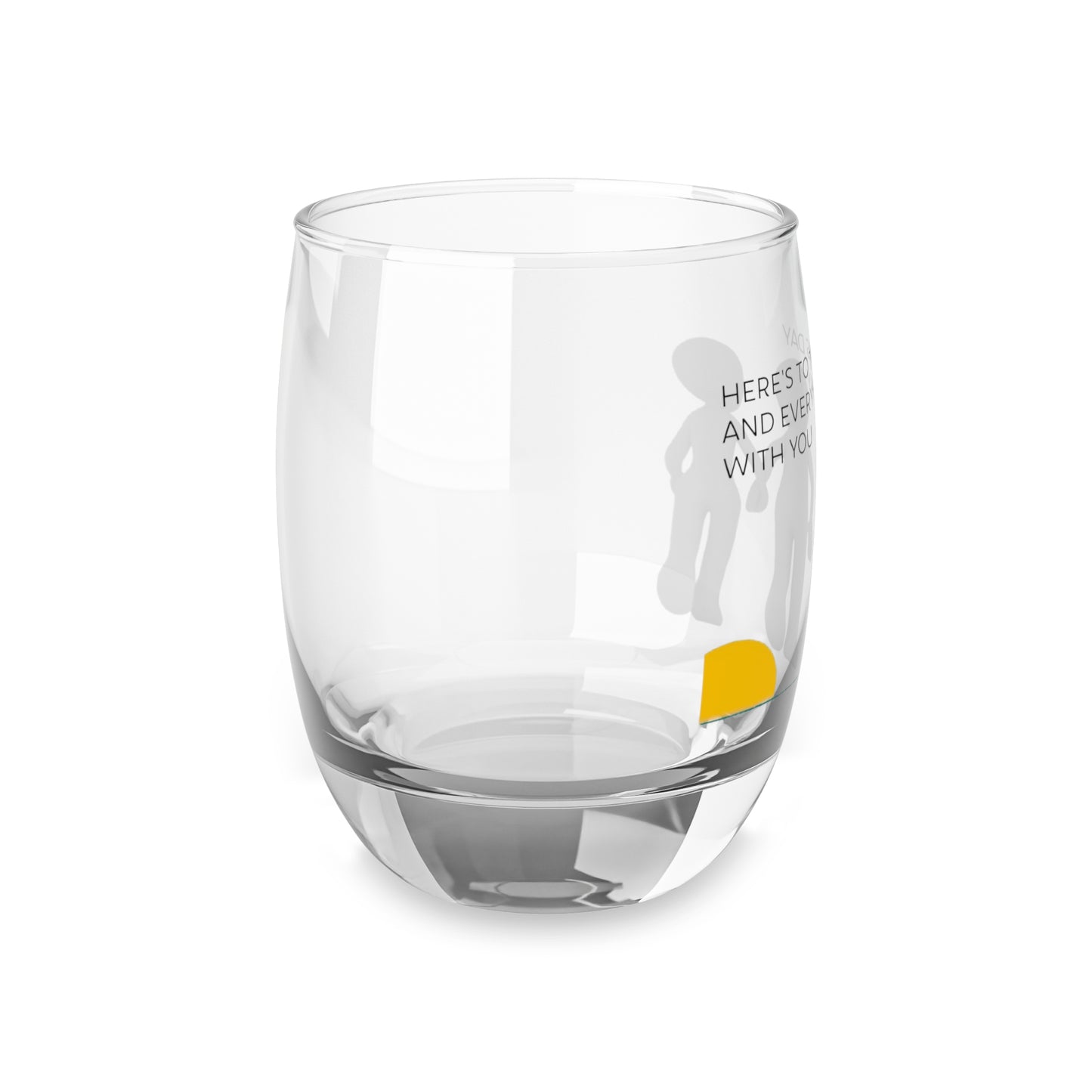 Celebrating Togetherness Whiskey Glass