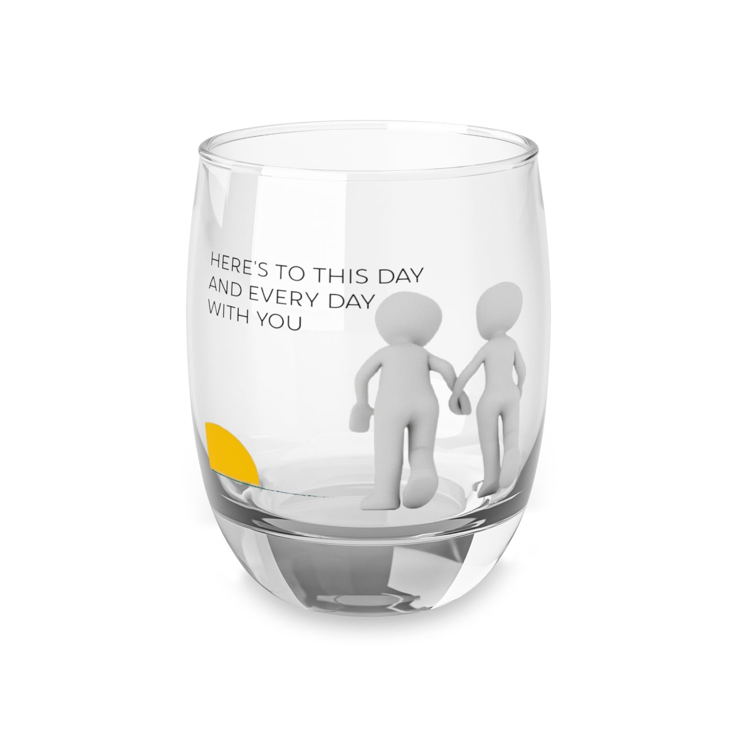 Celebrating Togetherness Whiskey Glass