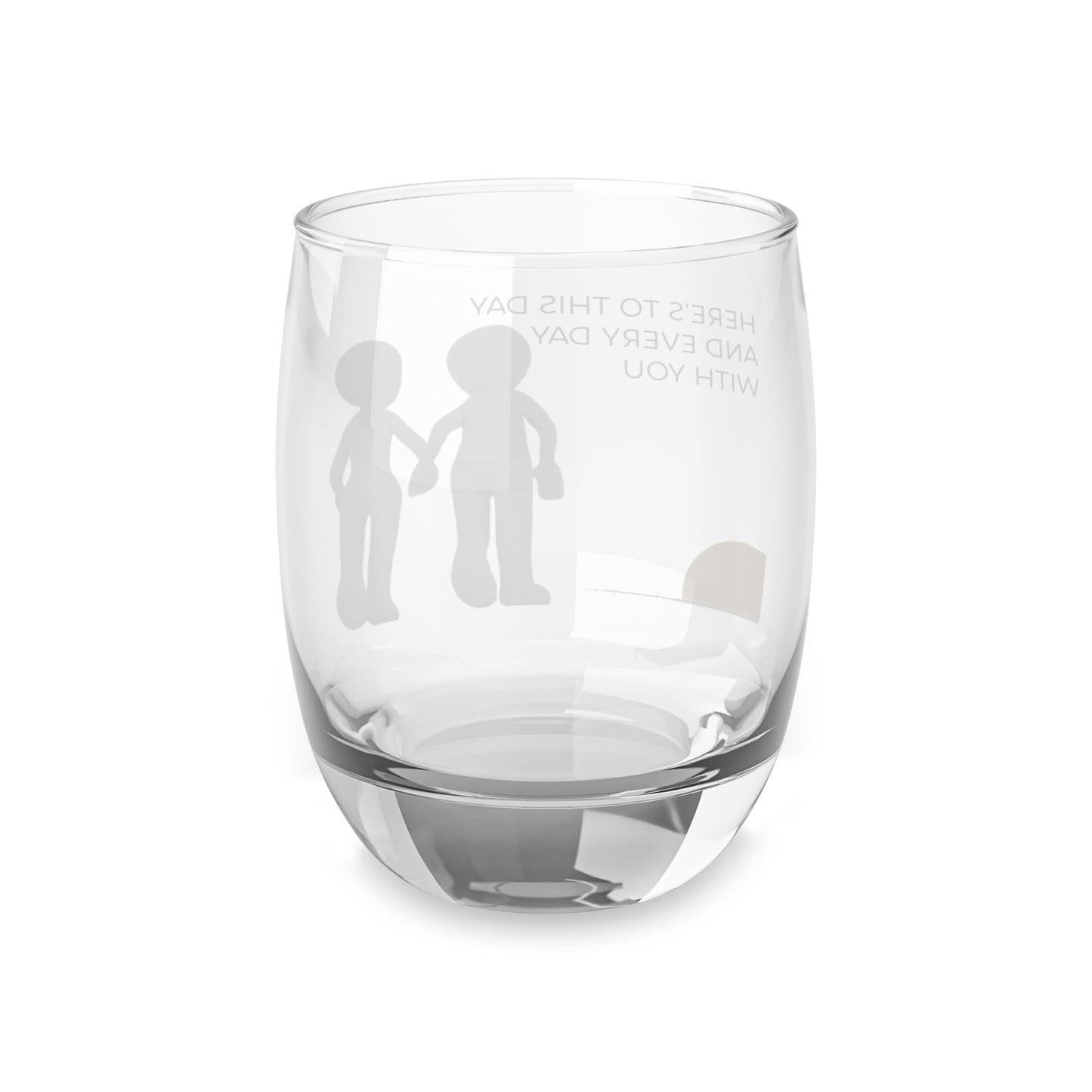 Celebrating Togetherness Whiskey Glass