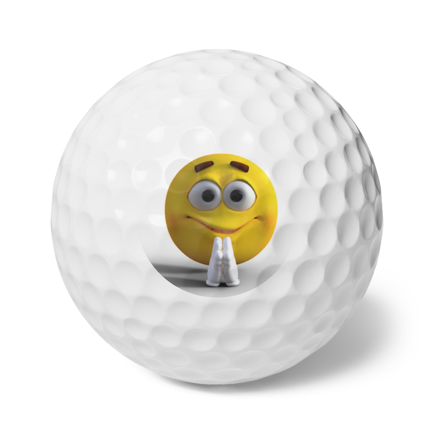 Emoticon Golf Balls (2), 6pcs