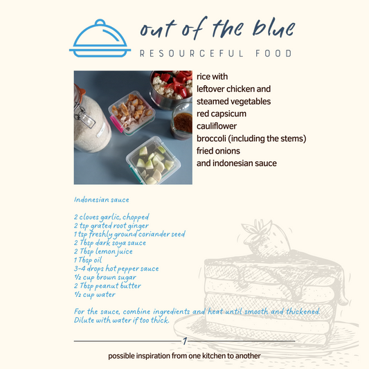 Out of the Blue Food Inspiration 1