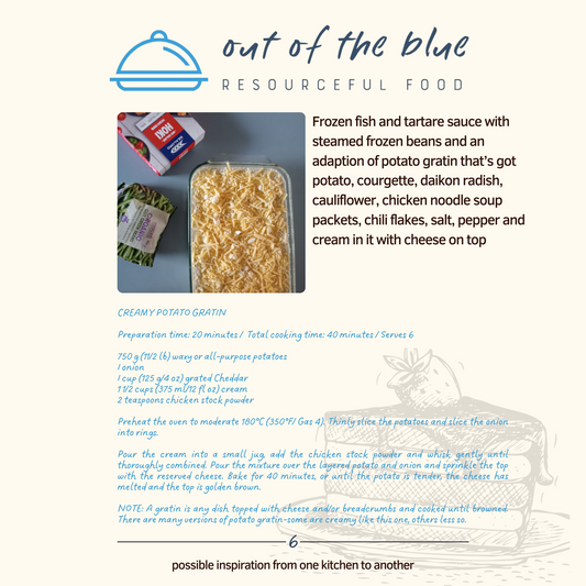Out of the Blue Food Inspiration 6