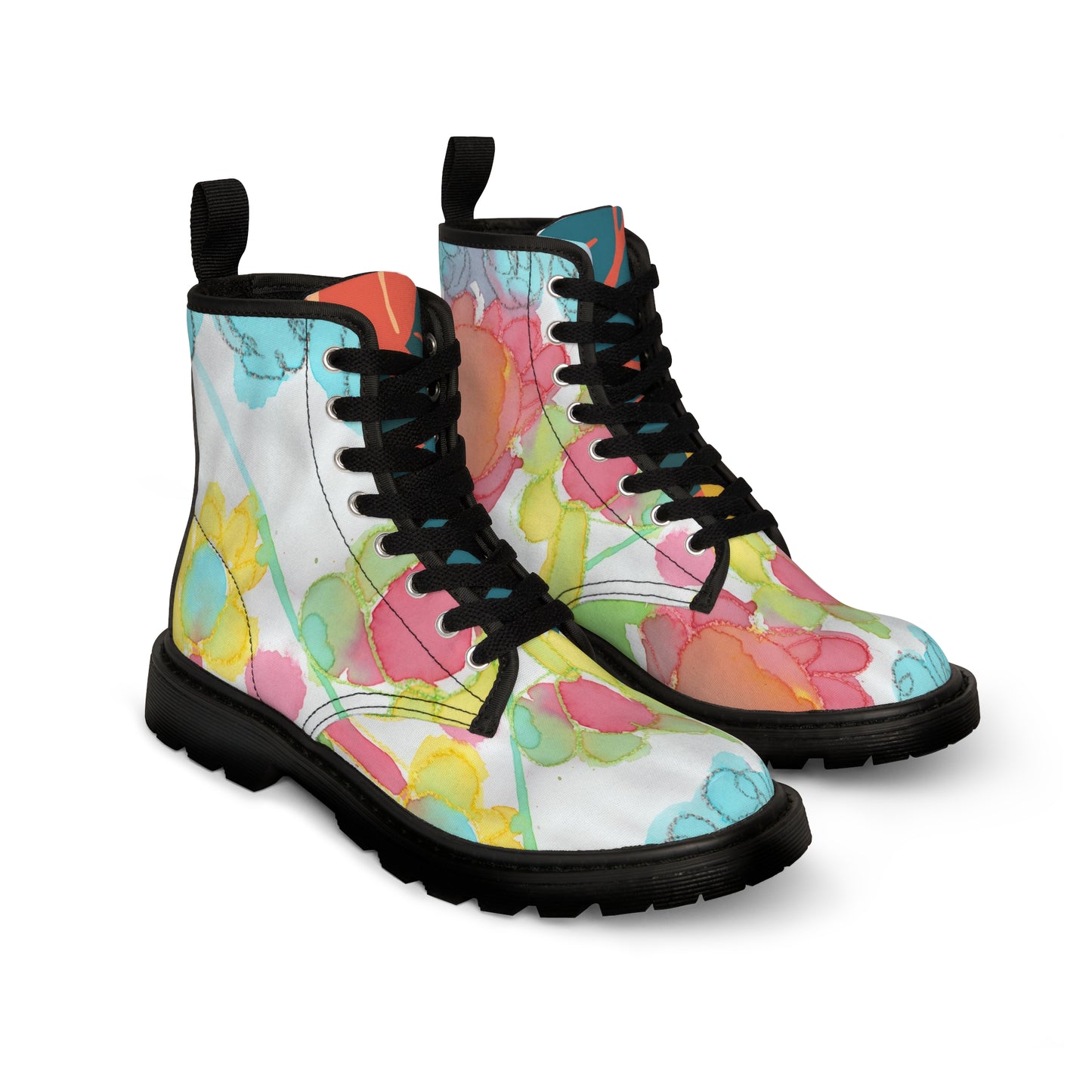 Wildflowers Women's Canvas Boots