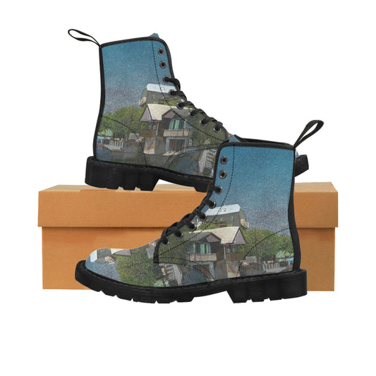 Lake House Women's Canvas Boots