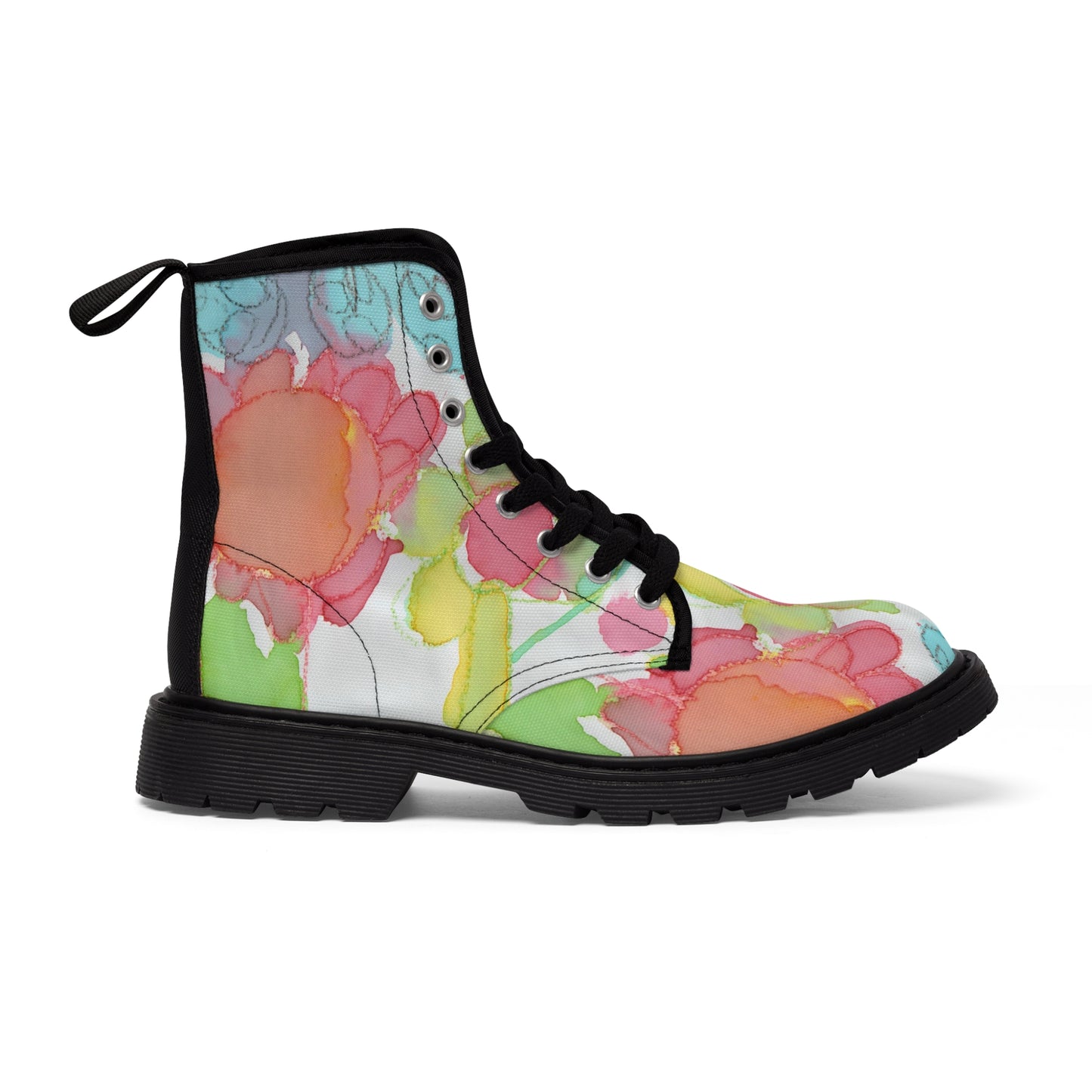 Wildflowers Women's Canvas Boots